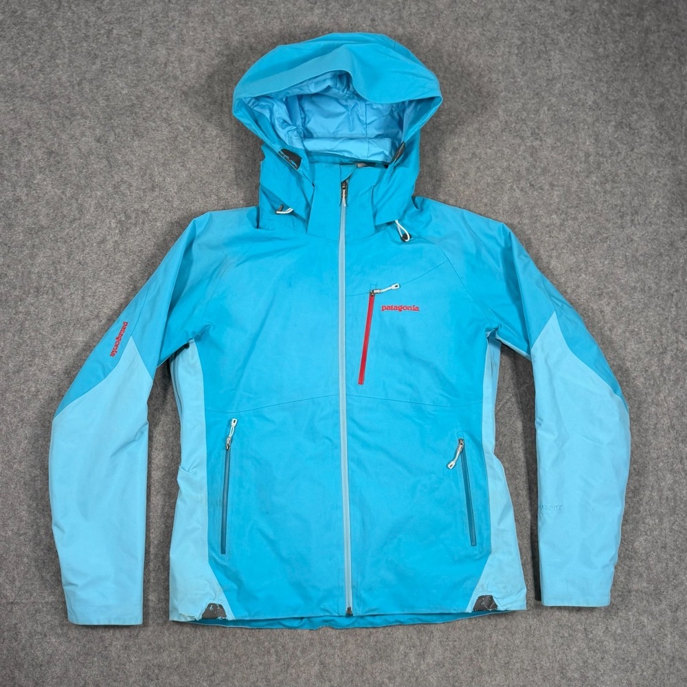 STAINS Patagonia Curacao Ultramarine Insulated Powder Bowl Jacket Women's Large
